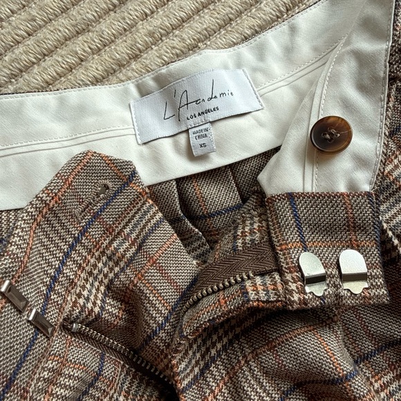 REVOLVE - L'Academie Multicolor Plaid Skirt - Picture 8 of 13